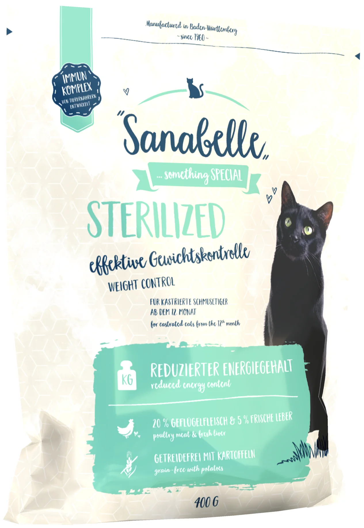 Sanabelle "Sterilized Weight Control" - возраст животного: взрослые (1-6 лет)