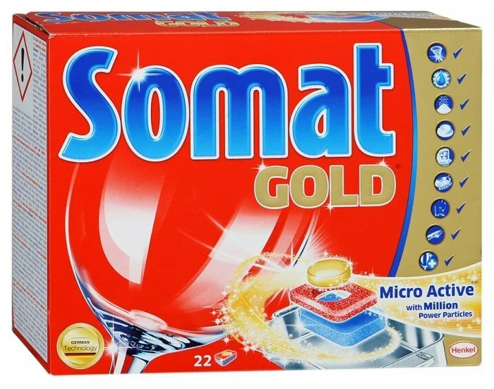 Somat Gold - содержит: активный кислород, энзимы