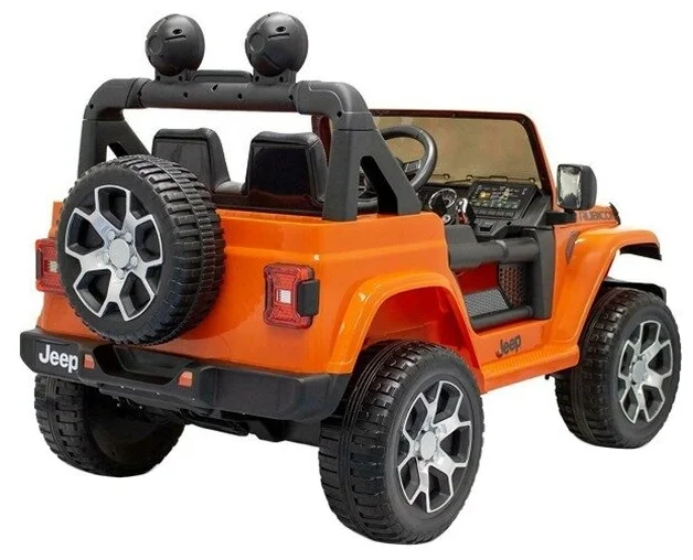Toyland Jeep Rubicon DK-JWR555 - особенности: перемещение по принципу "чемодан", открываются дверцы, задний ход, плавный ход, на аккумуляторе