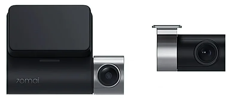 70mai Dash Cam Pro Plus+Rear Cam Set A500S-1 - экран 2" с разрешением 480×360