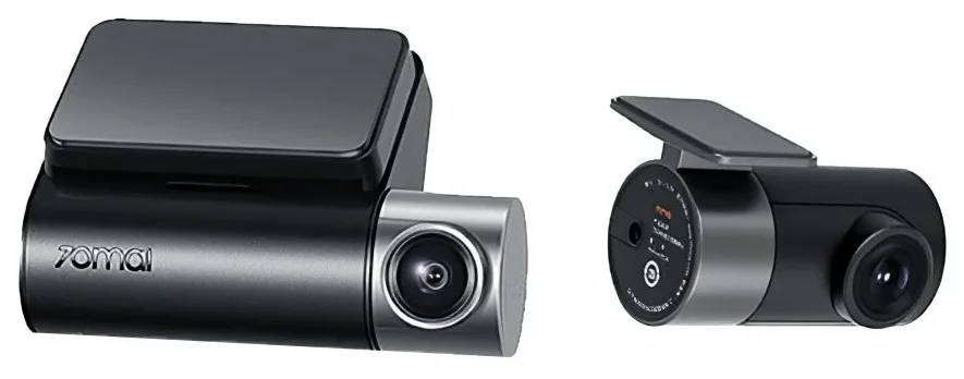 70mai Dash Cam Pro Plus+Rear Cam Set A500S-1 - разрешение видео 2592×1944 при 30 к/с