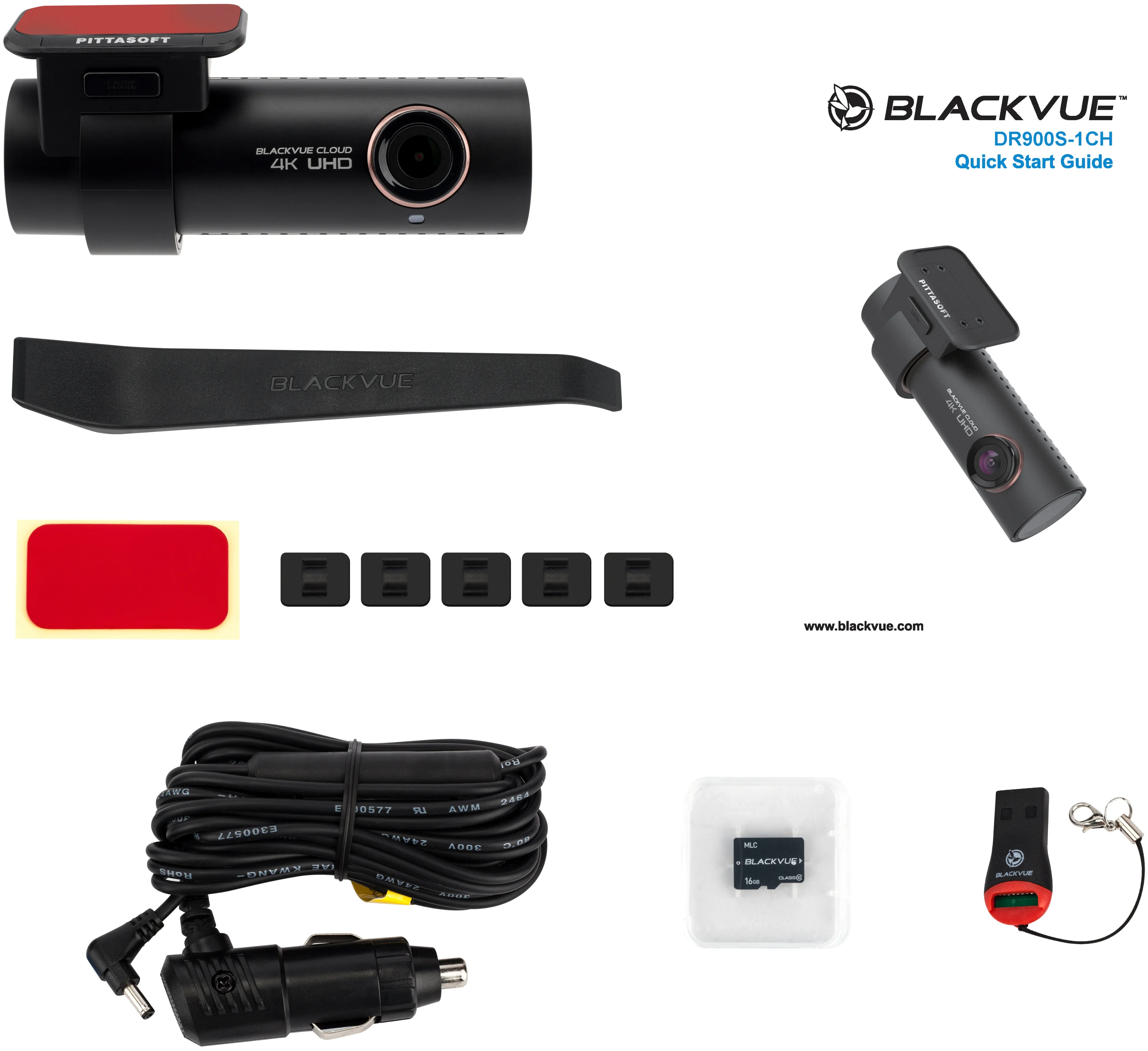 BlackVue DR900S-1CH - разрешение видео 3840×2160 при 30 к/с