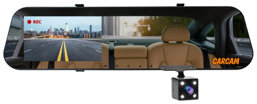 CARCAM Z6 - в виде зеркала с выносной камерой