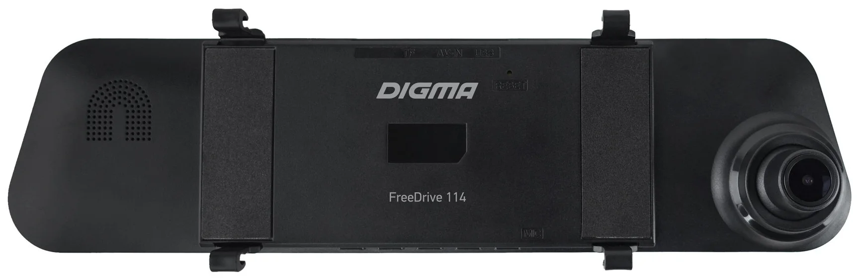 DIGMA FreeDrive 114 - в виде зеркала с выносной камерой