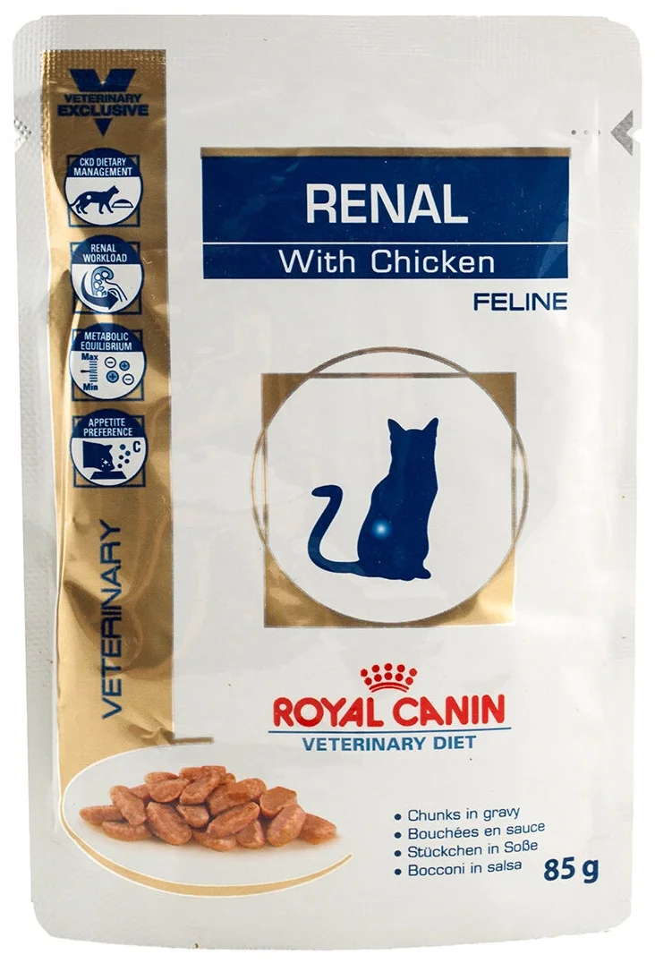 Royal Canin "Renal" - возраст животного: взрослые (1-6 лет)