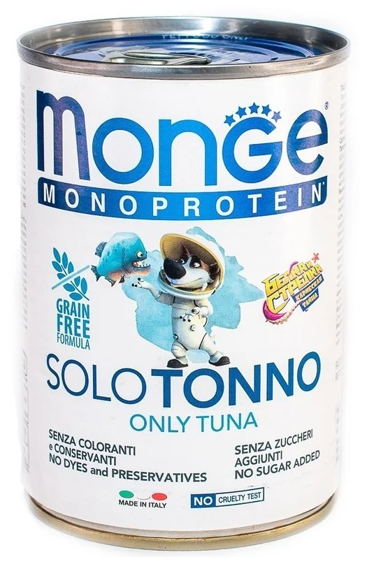 Monge "Monoprotein" - особые потребности: беззерновой