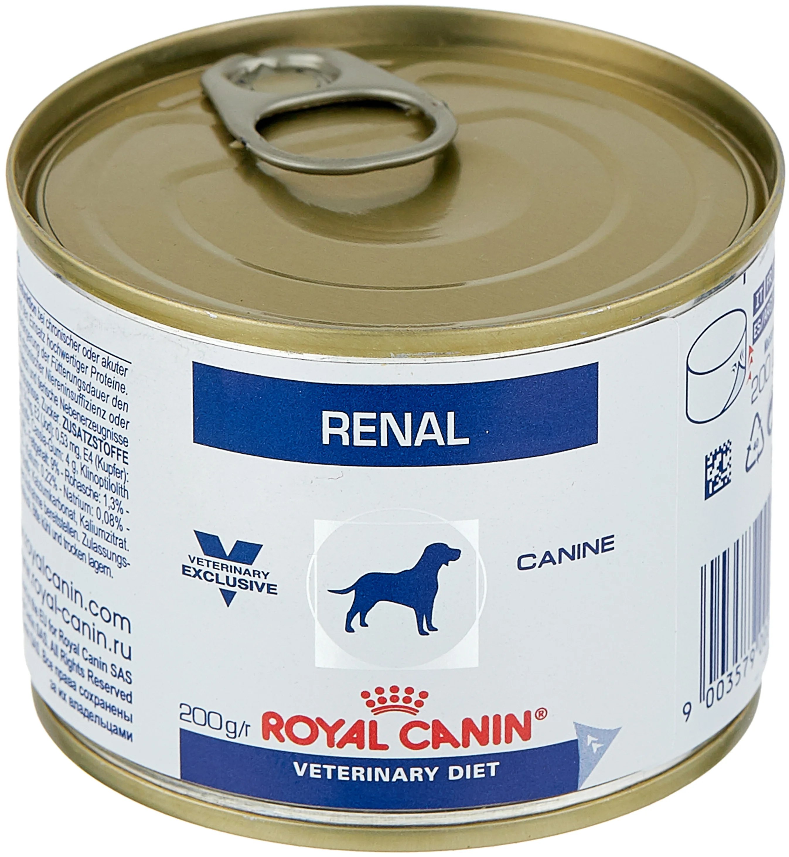 Royal Canin "Renal" - класс ингредиентов: премиум
