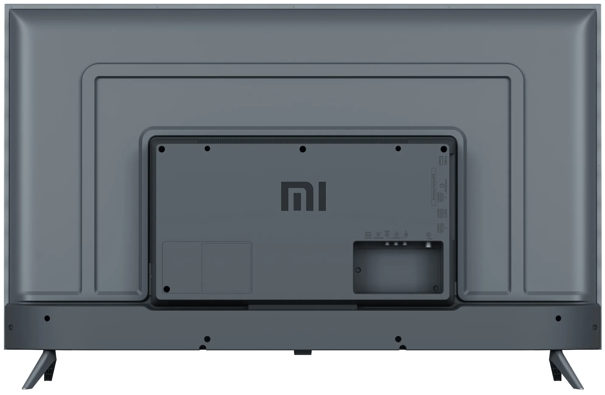 43" Xiaomi Mi TV 4S 43 T2 LED, HDR - разъемы и интерфейсы: AV-вход, Ethernet - RJ-45, композитный видеовход, вход HDMI x 3, USB Type-A x 2, слот CI, слот CI/CI+, выход аудио оптический