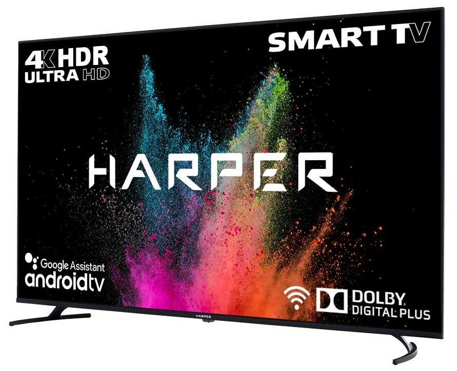 65" HARPER 65U770TS LED, HDR - частота обновления экрана: 60 Гц