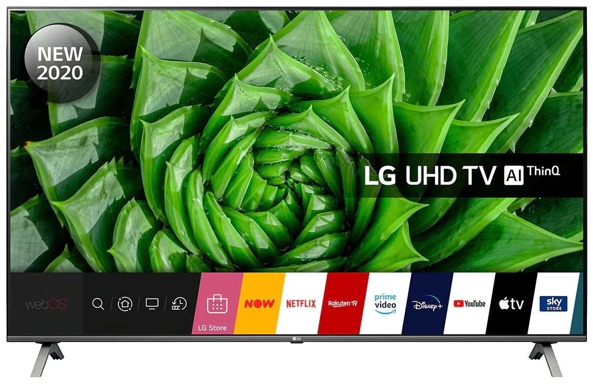 65" LG 65UN80006 LED, HDR - разрешение HD: 4K UHD