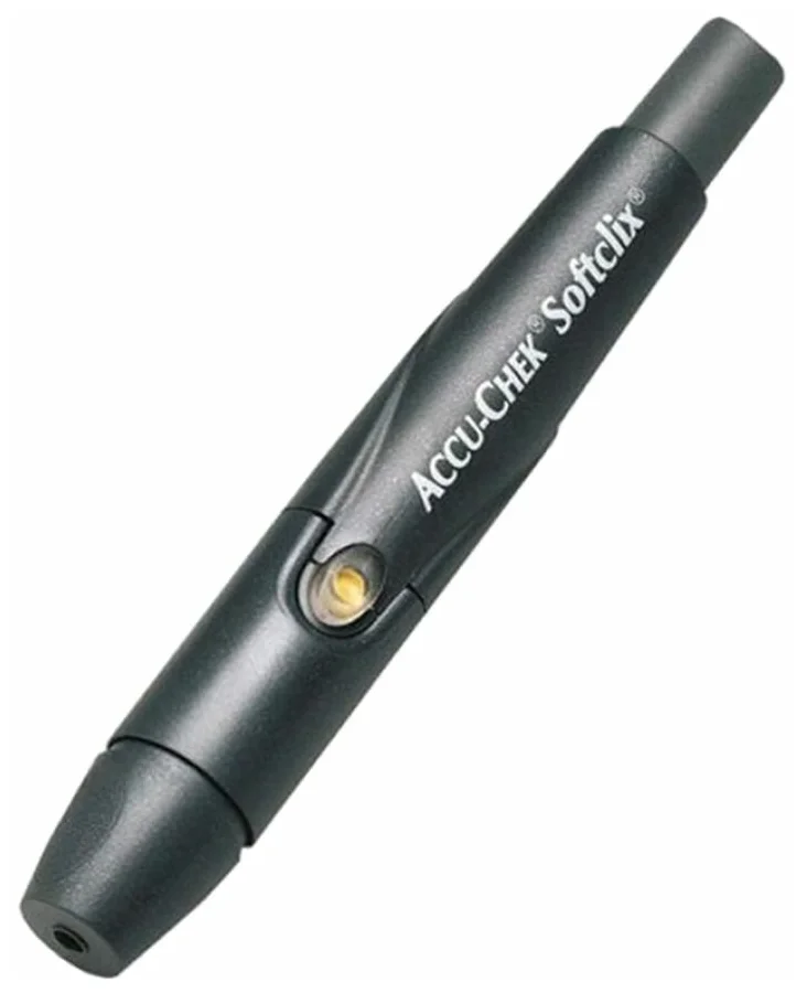 Accu-Chek Softclix - размер иглы: 27G, диаметр иглы: 0.41 мм (+/- 0.01 мм)