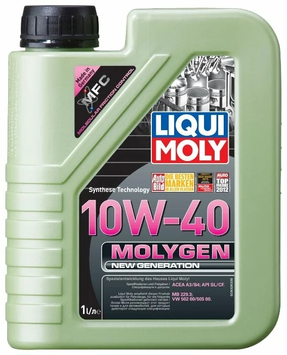 LIQUI MOLY Molygen New Generation 10W-40 - для четырехтактных двигателей