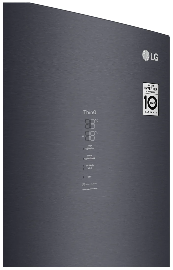 LG DoorCooling+ GA-B509PBAM - мощность замораживания: 12 кг/сутки