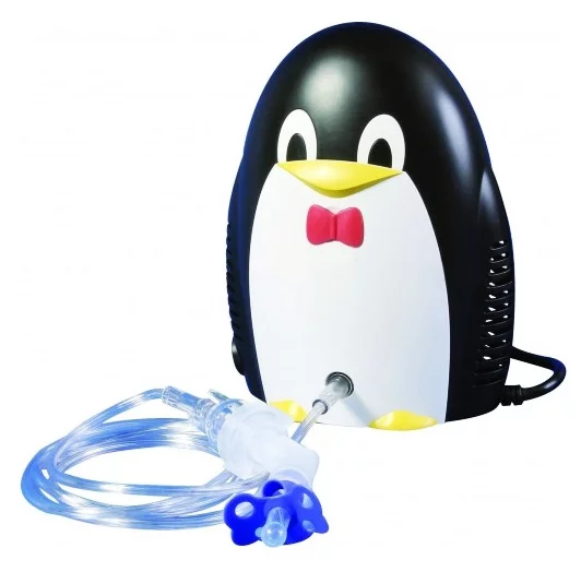 MED2000 Пингвин P4 - насадки: маска взрослая, насадка для рта, маска детская, насадка для носа