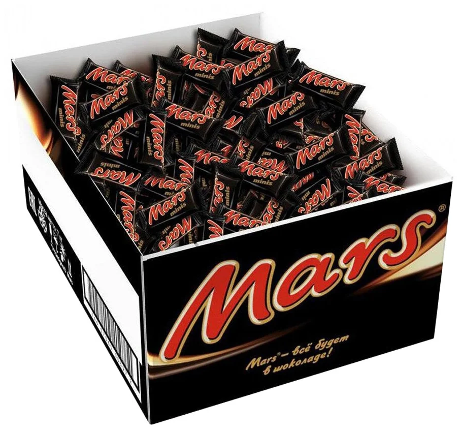 Mars minis - белки в 100 г: 3.9 г