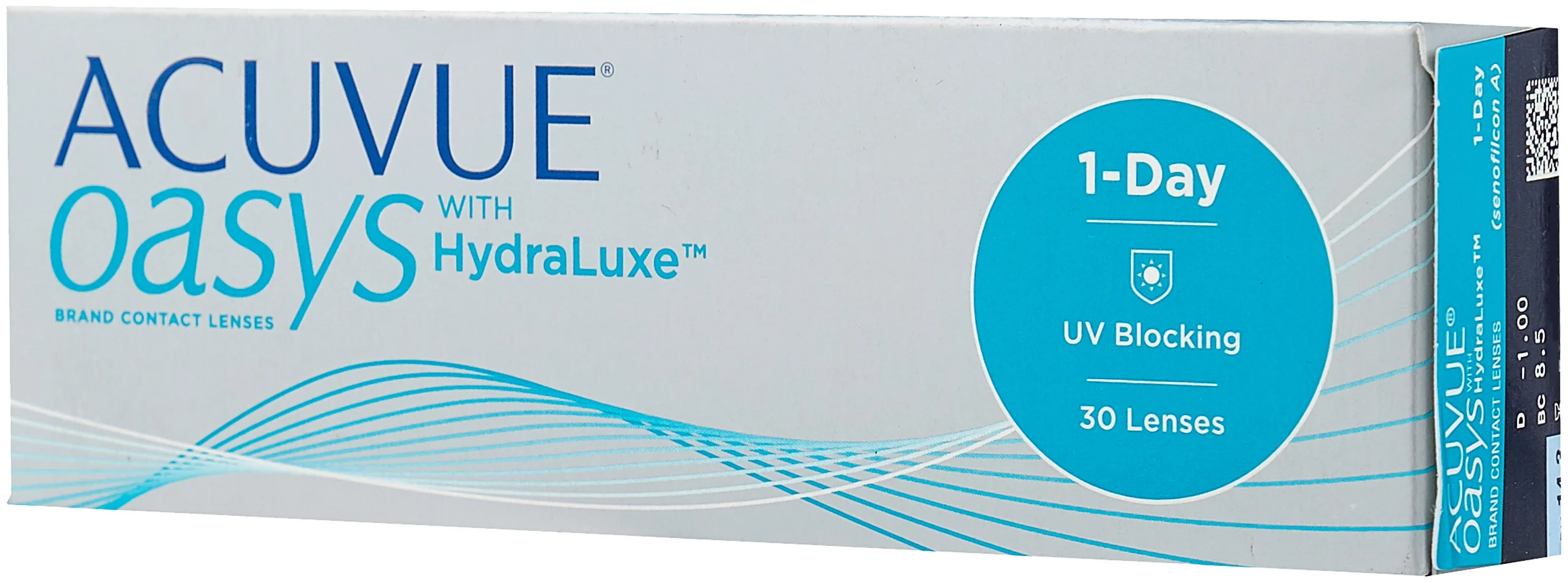 Acuvue OASYS 1-Day with HydraLuxe, 30 шт. - кислородопроницаемость: 103 Dk/t