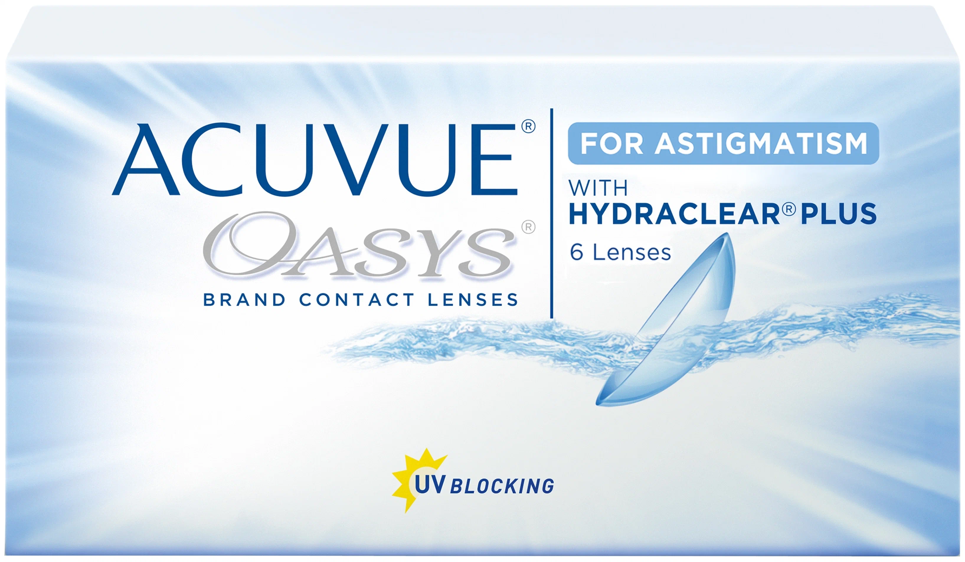 Acuvue OASYS for Astigmatism with Hydraclear Plus, 6 шт. - частота замены: две недели