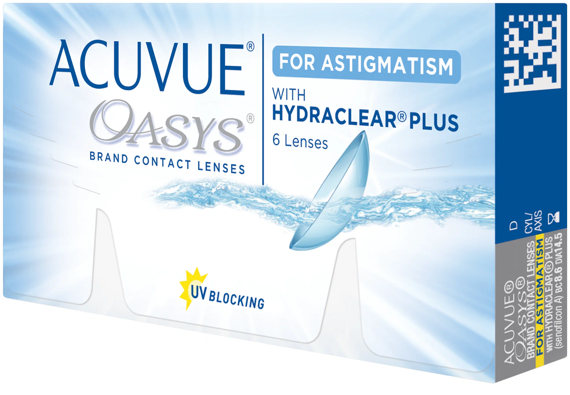Acuvue OASYS for Astigmatism with Hydraclear Plus, 6 шт. - тип линз: астигматические