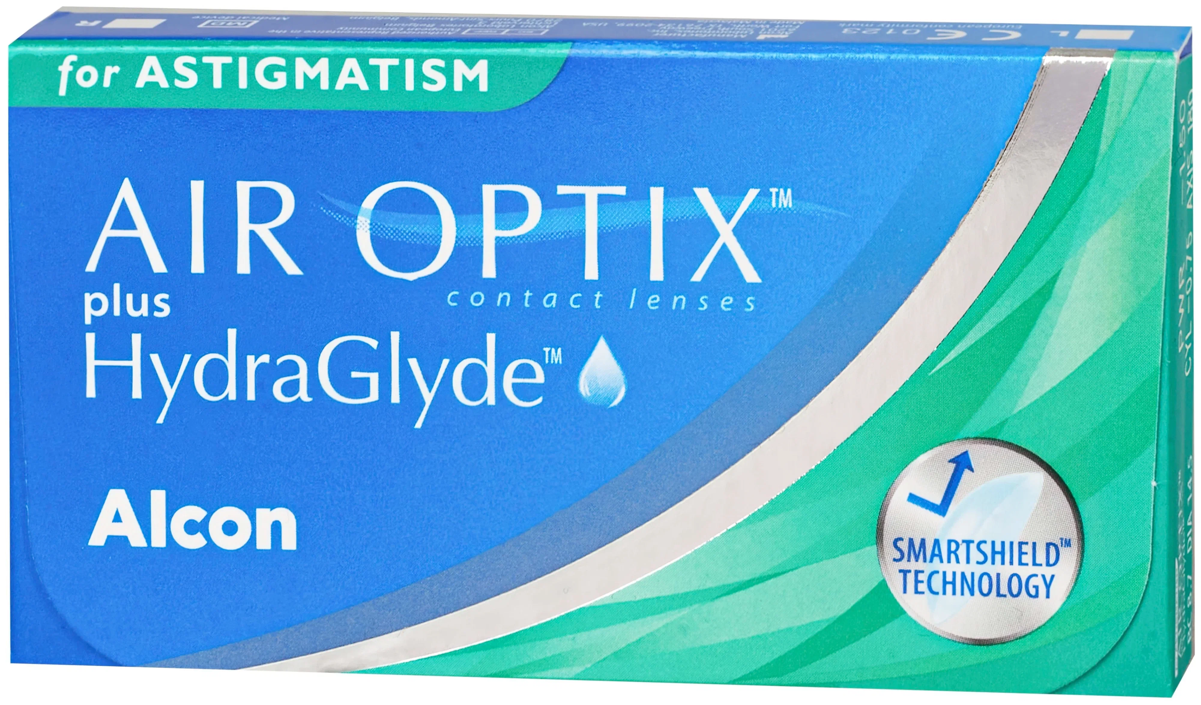 Air Optix (Alcon) Plus HydraGlyde for Astigmatism, 3 шт. - частота замены: месяц