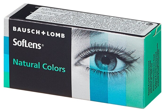 Bausch & Lomb SofLens Natural Colors New, 2 шт. - частота замены: месяц