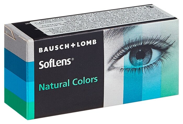 Bausch & Lomb SofLens Natural Colors New, 2 шт. - количество линз в упаковке: 2