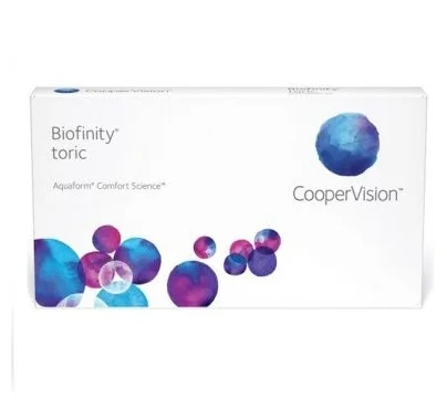 CooperVision Biofinity Toric, 3 шт. - частота замены: месяц