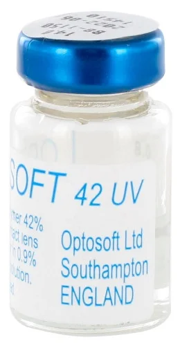 Optosoft 42 UV, 1 шт. - частота замены: полгода
