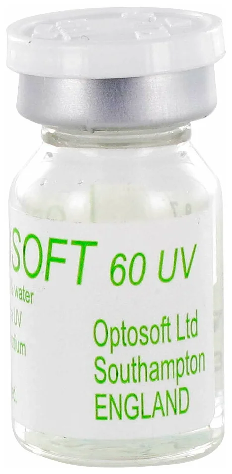 Optosoft 60 UV, 1 шт. - частота замены: полгода