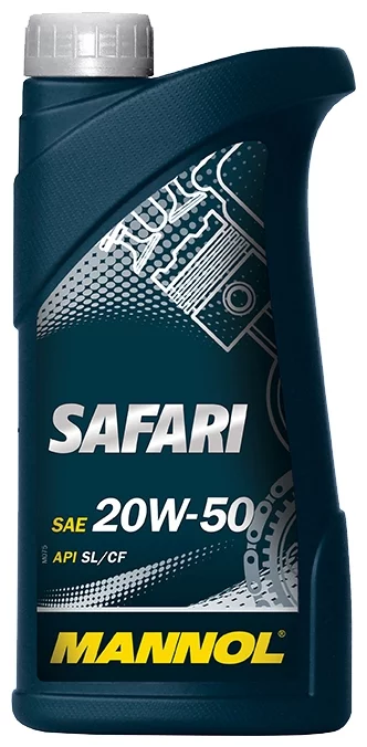 Mannol Safari 20W-50 - класс вязкости: 20W-50