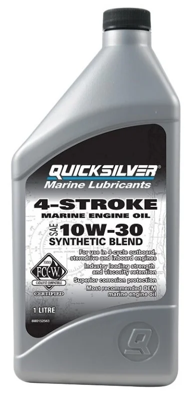 Quicksilver 4-Stroke Marine 10W-30 - класс вязкости: 10W-30