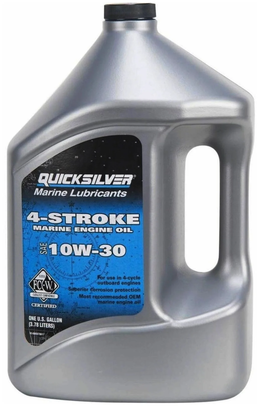 Quicksilver 4-Stroke Marine 10W-30 - для бензиновых двигателей