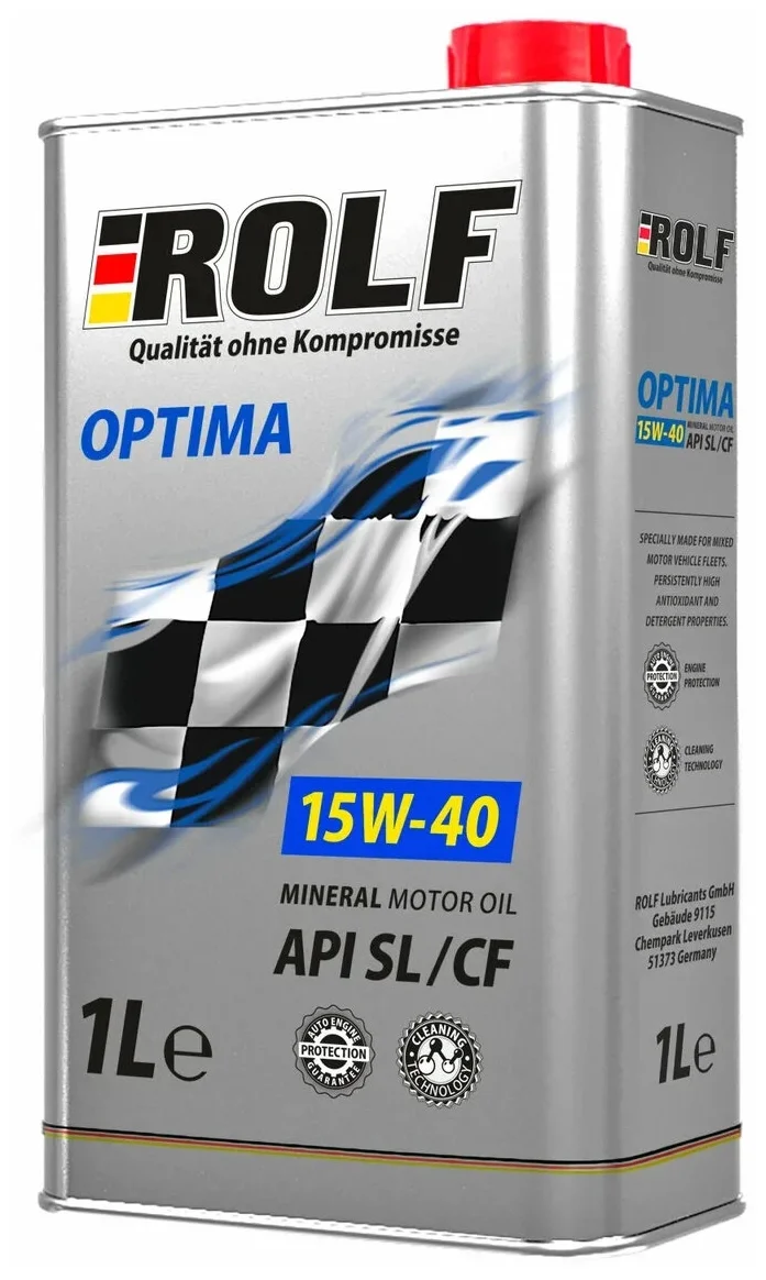 ROLF Optima 15W-40 SL/CF - класс API SL