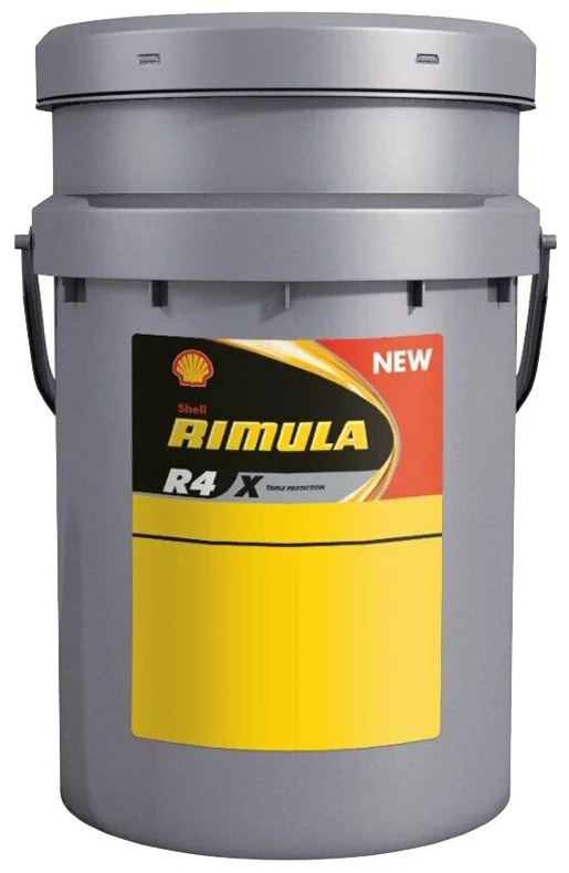 SHELL Rimula R4 X 15W-40 - для дизельный двигателей