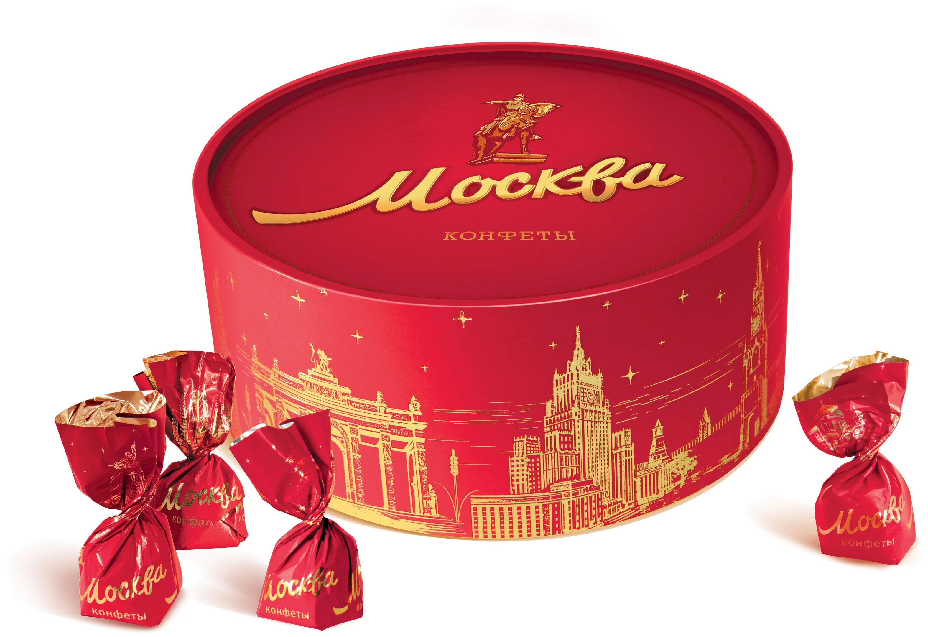 Красный Октябрь Москва 200 г - вид конфет: суфле