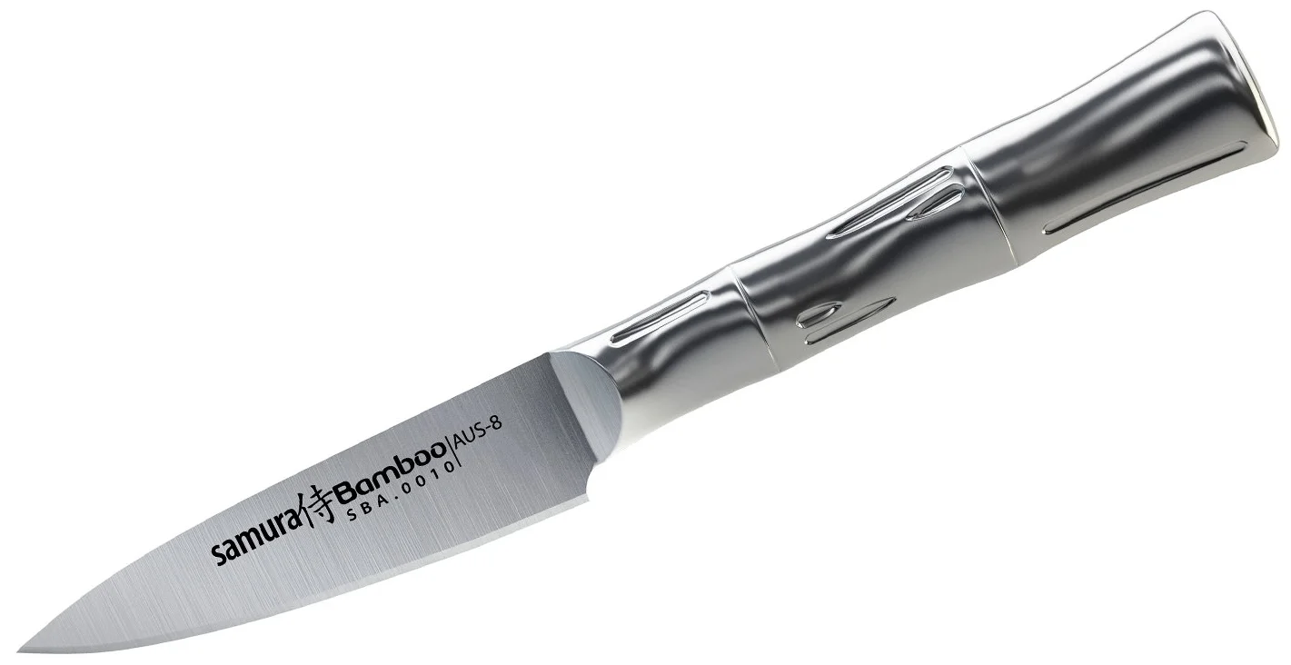 Samura Bamboo SBA-0220, 3 ножа - материал рукоятки: сталь