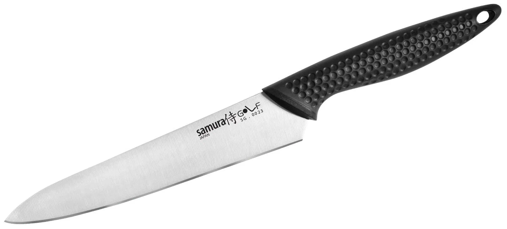 Samura Golf SG-0240, 4 ножа - состав набора: нож для овощей, шеф-нож, филейный нож, универсальный нож