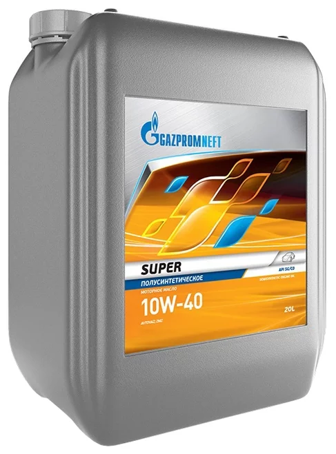 Газпромнефть Super 10W-40 - класс API SG, CD