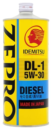 IDEMITSU Zepro Diesel DL-1 5W-30 - класс вязкости: 5W-30