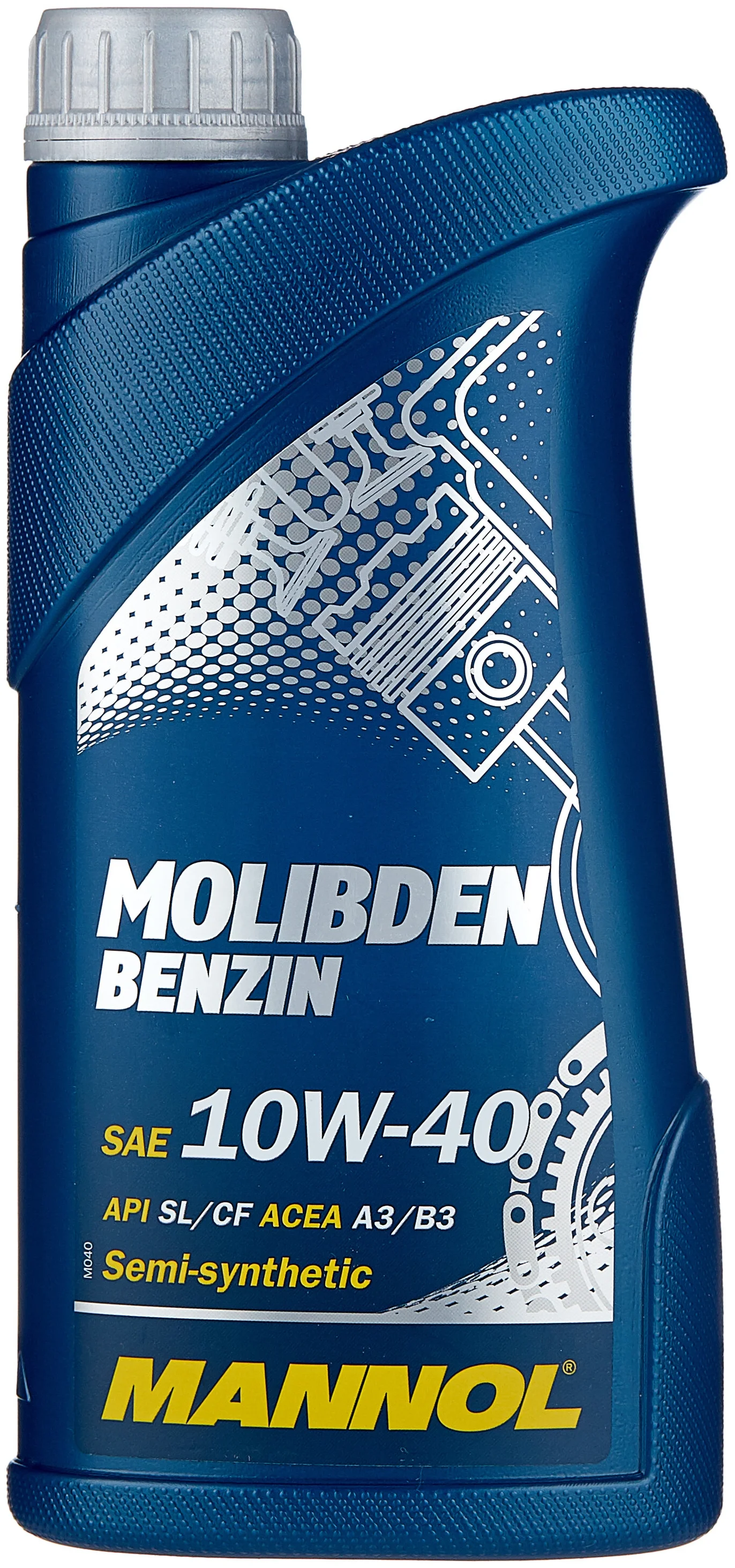 Mannol Molibden Benzin 10W-40 - для четырехтактных двигателей