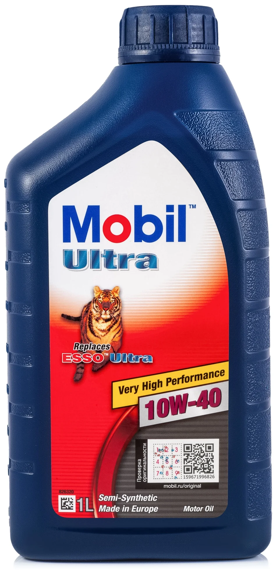 MOBIL Ultra 10W-40 - класс вязкости: 10W-40
