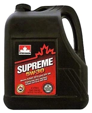 Petro-Canada Supreme 5W-30 - для бензиновых двигателей