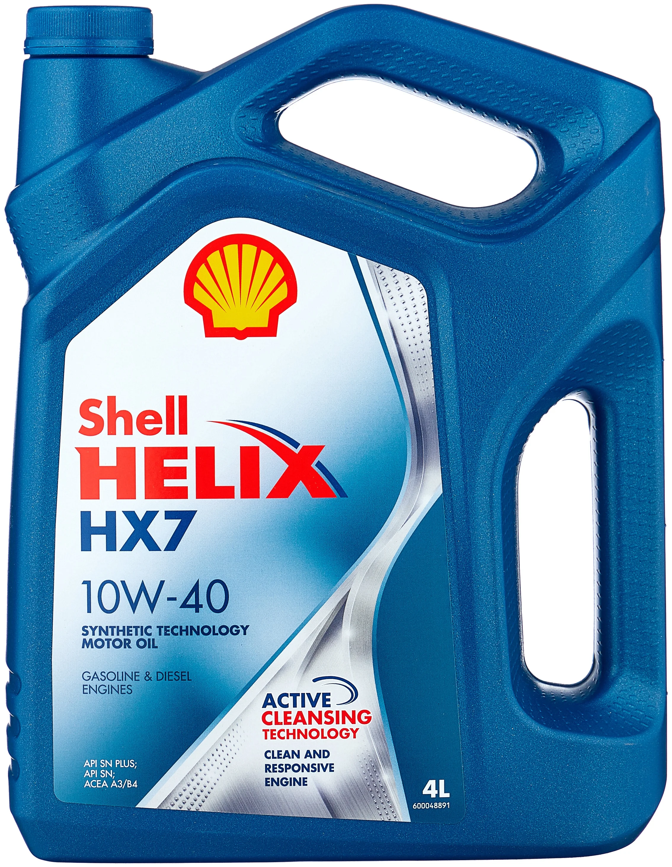 SHELL Helix HX7 10W-40 - класс API SN