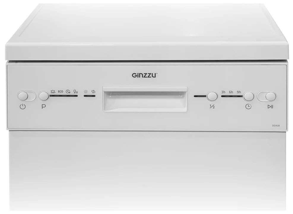 Ginzzu DC418 - вместимость: 9 комплектов