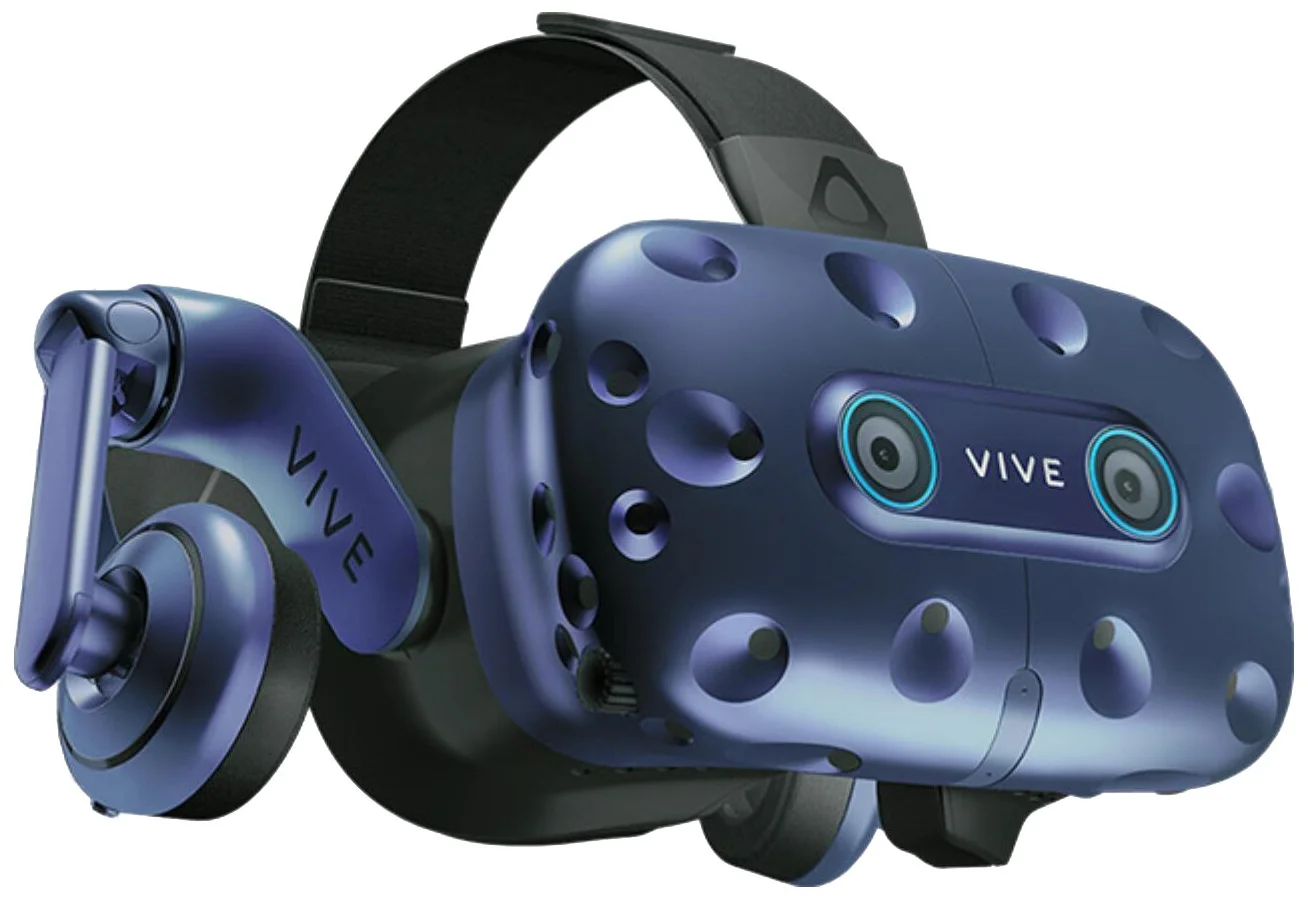 HTC Vive Pro Eye - разрешение общее/на каждый глаз: 2880x1600 / 1440x1600