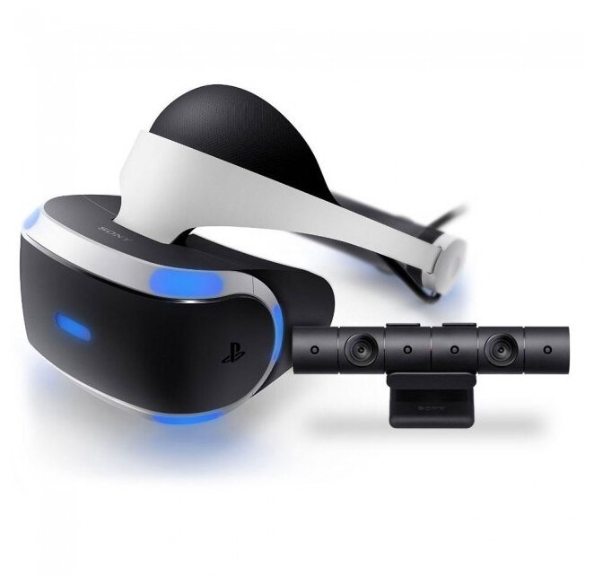 Sony PlayStation VR (CUH-ZVR2) + Camera + Gran Turismo Sport + PlayStation VR Worlds - разрешение общее/на каждый глаз: 1920x1080 / 960x1080
