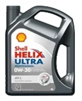 SHELL Helix Ultra Professional AV-L 0W-30 - для легковых автомобилей