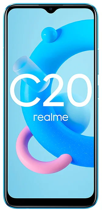 Realme C20 - экран: 6.5" (1600x720)