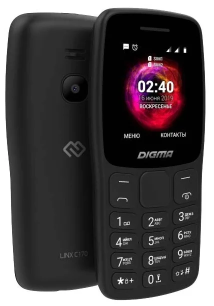 DIGMA LINX C170 - SIM-карты: 2