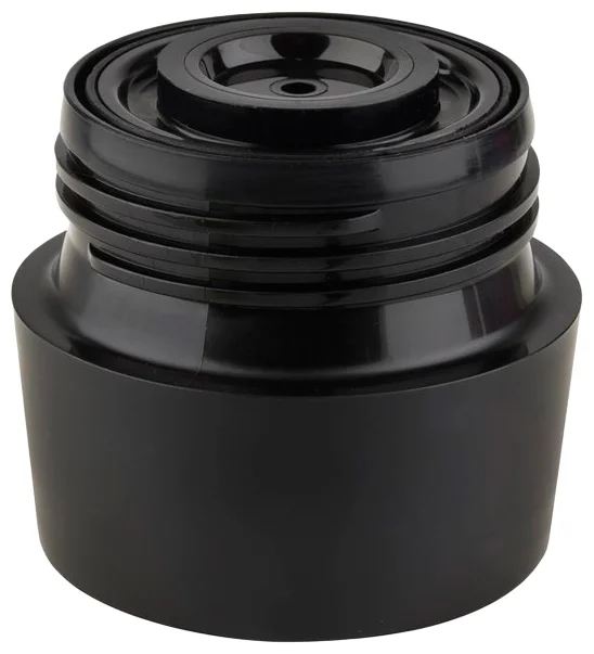 EMSA Travel Mug Grande, 0.5 л - особенности: вакуумный, кнопка-клапан, непроливайка, силиконовая вставка на корпусе, нескользящее дно, мытье в посудомоечной машине