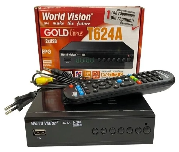 World Vision T624A - выход HDMI: